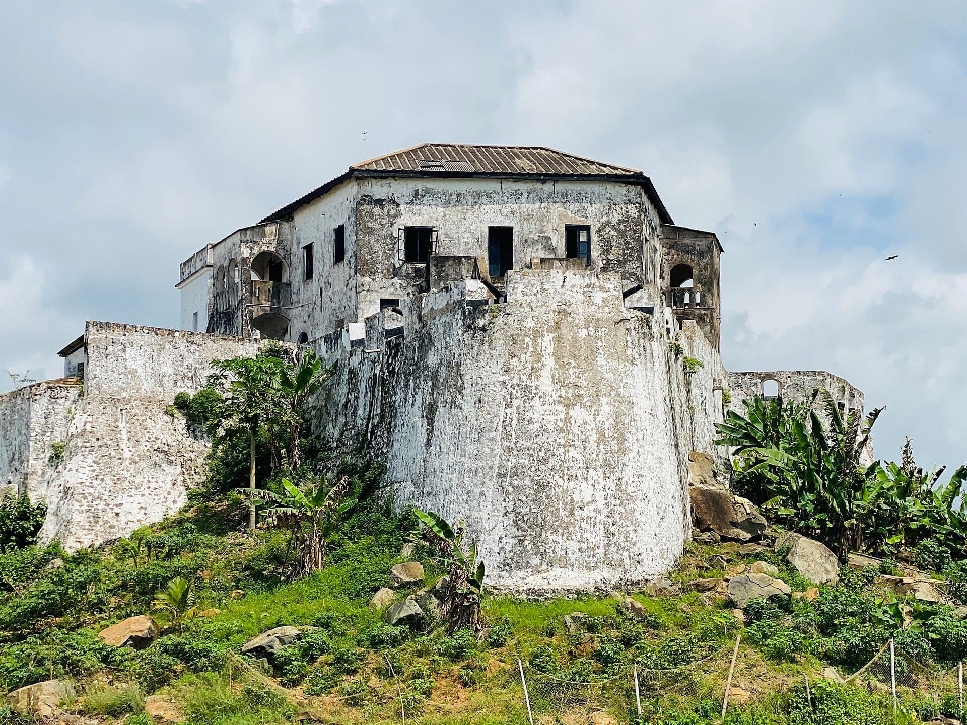 Fort St. Anthony (Fort San Antonio) in Axim, Western Region, Ghana.