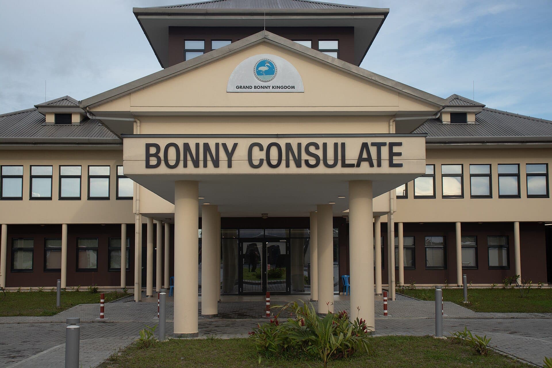 The former Bonny consulate building, which serves as a museum for the Bonny people.