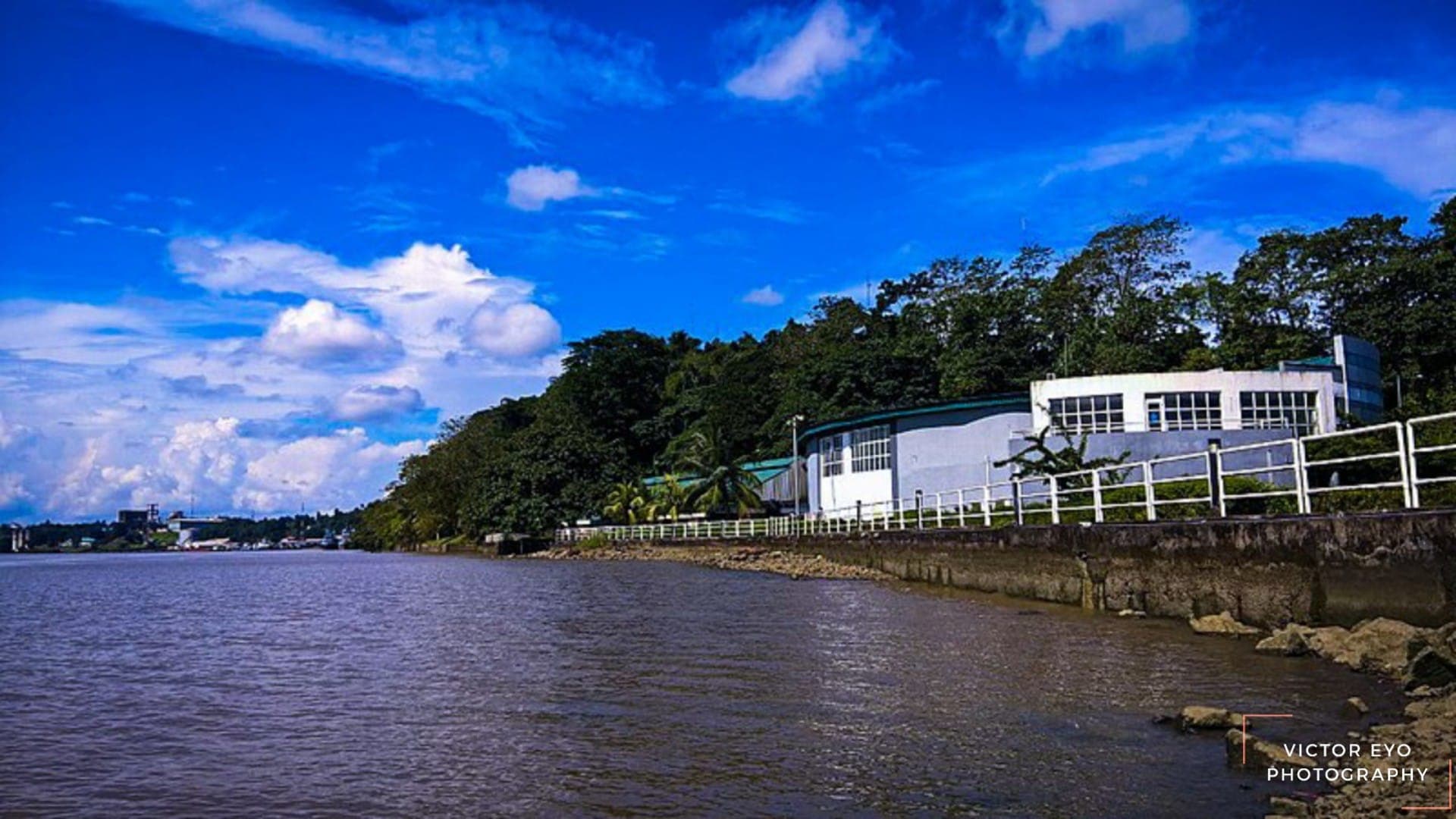 Marina Resort in Calabar, with the Calabar River in view.
