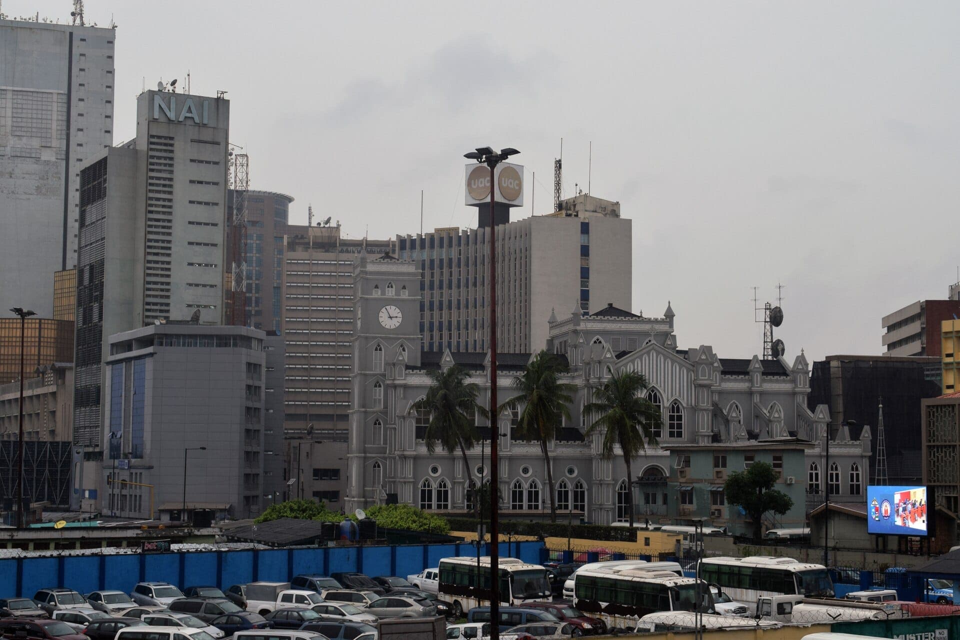 The Cathedral Church on the Marina, Lagos Island.